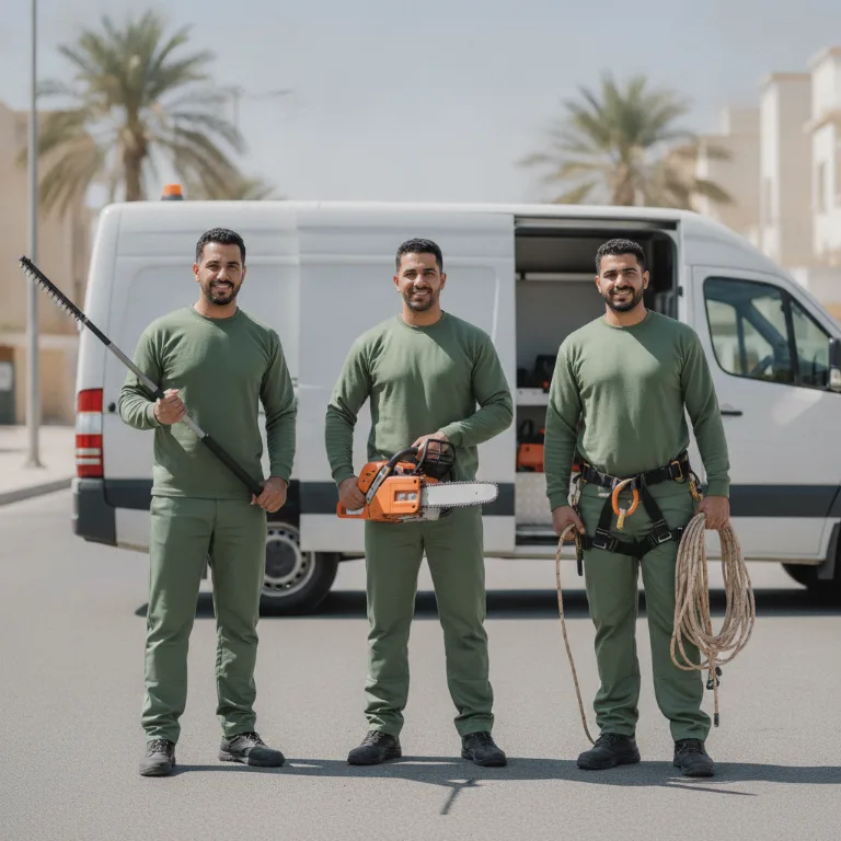 Tree Removal team in Dubai Festival City